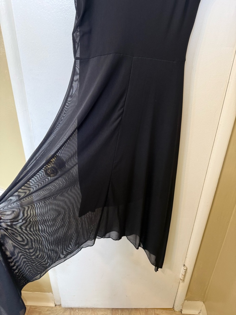 Midnight Hour High-Low Mesh Gothic Chic Dress - Picture 8 of 8